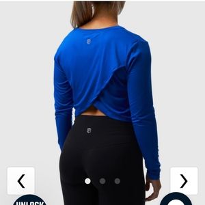 Born Primitive cross you off cropped long sleeve - small